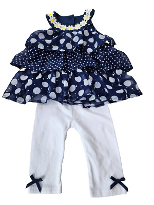 Little Girls Comfy Apparel Toddlers Causal Pants Set 24 Month Spring Summer Wear