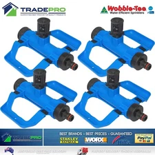 4x Wobble Tee Clever Drop Sprinkler Aussie Model PRO Water Saving Grass 2622652