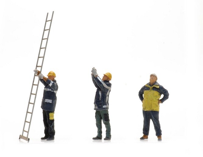 Artitec 5870009 - 1/87 / H0 NS Track Worker with Ladder 1990 - New