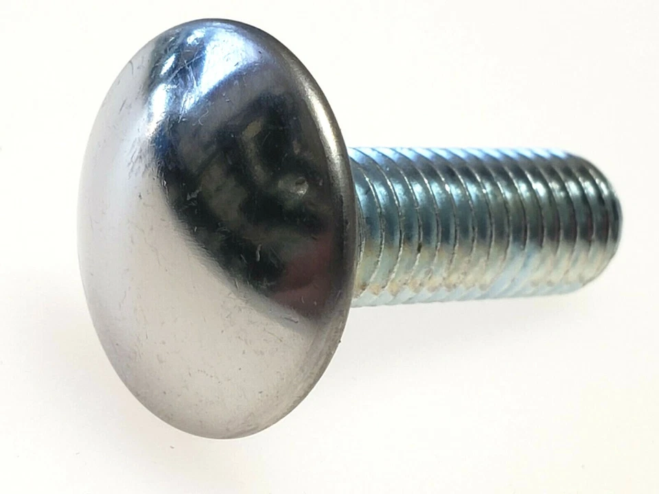 76-93 GM GMC Acero Inoxidable Tapa Cabeza Redonda Delantero Trasero M8-1.25x25 Pernos de Parachoques A21 Foto 2 de 4