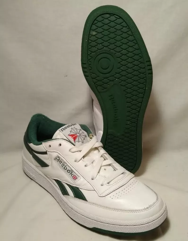 M-11 Reebok Revenge Plus MU OG Classic White &amp; Green Very 2019 CN3713 📩 eBay