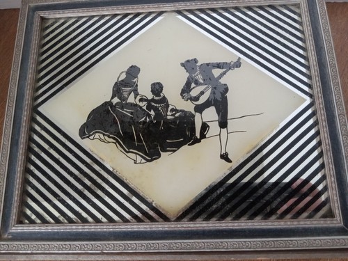 Joyero Art Deco Silueta La Majestuosa Caja de Cosméticos Madera Victoriana L👀k!! - Imagen 2 de 9