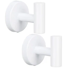 Towel Hooks 2 Pack Robe Hook Bathroom Coat Hook Wall Mounted SUS304 Stainless...