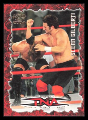 2004 Pacific TNA Wrestling Base Trading Cards Inserts Parallels