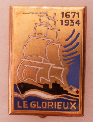 Abzeichen U-Boot LE GLORIEUX 1671-1934 Marine ORIGINAL U-BOOT BADGE