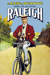 Details About Vintage Bicycle Poster Raleigh Room Art Decoration Bedroom Interior Design 799