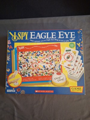 I Spy Eagle Eye Family Game Briarpatch Scholastic 2005 Ages 5 & Up