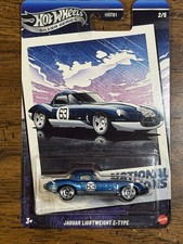 Hot Wheels Silver Series National Icons Jaguar Lightweight E-Type #2/5