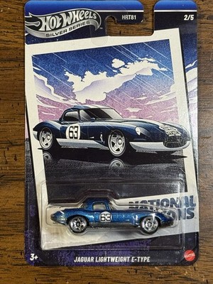 Hot Wheels Silver Series National Icons Jaguar Lightweight E-Type #2/5