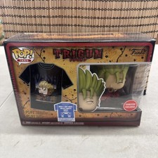 Funko POP! Tees: Trigun - Vash [with Donut](GameStop)[POP! & Tee] Extra Large XL