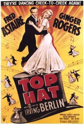 Top Hat 27x40 Movie Poster (1935)