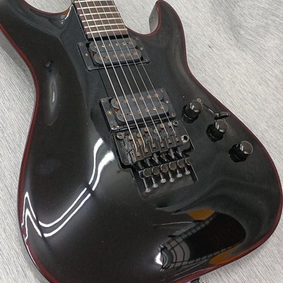 SCHECTER DIAMOND SERIES BLACK JACK Used Mahogany body Ebonyfingerboard w/Gigcase