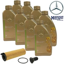 8L Genuine Mercedes-Benz Engine Oil Kit inc Oil Filter 229.52 OM654 OM656