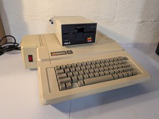 VINTAGE Apple IIe Computer with Disk Drive II and custom Kensington System Saver