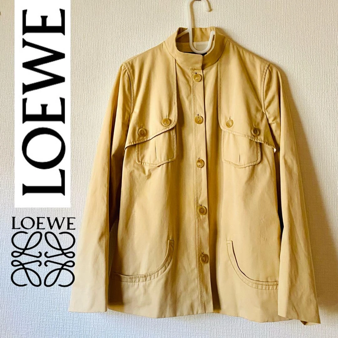 Giacca LoeweShearing seta cotone 38