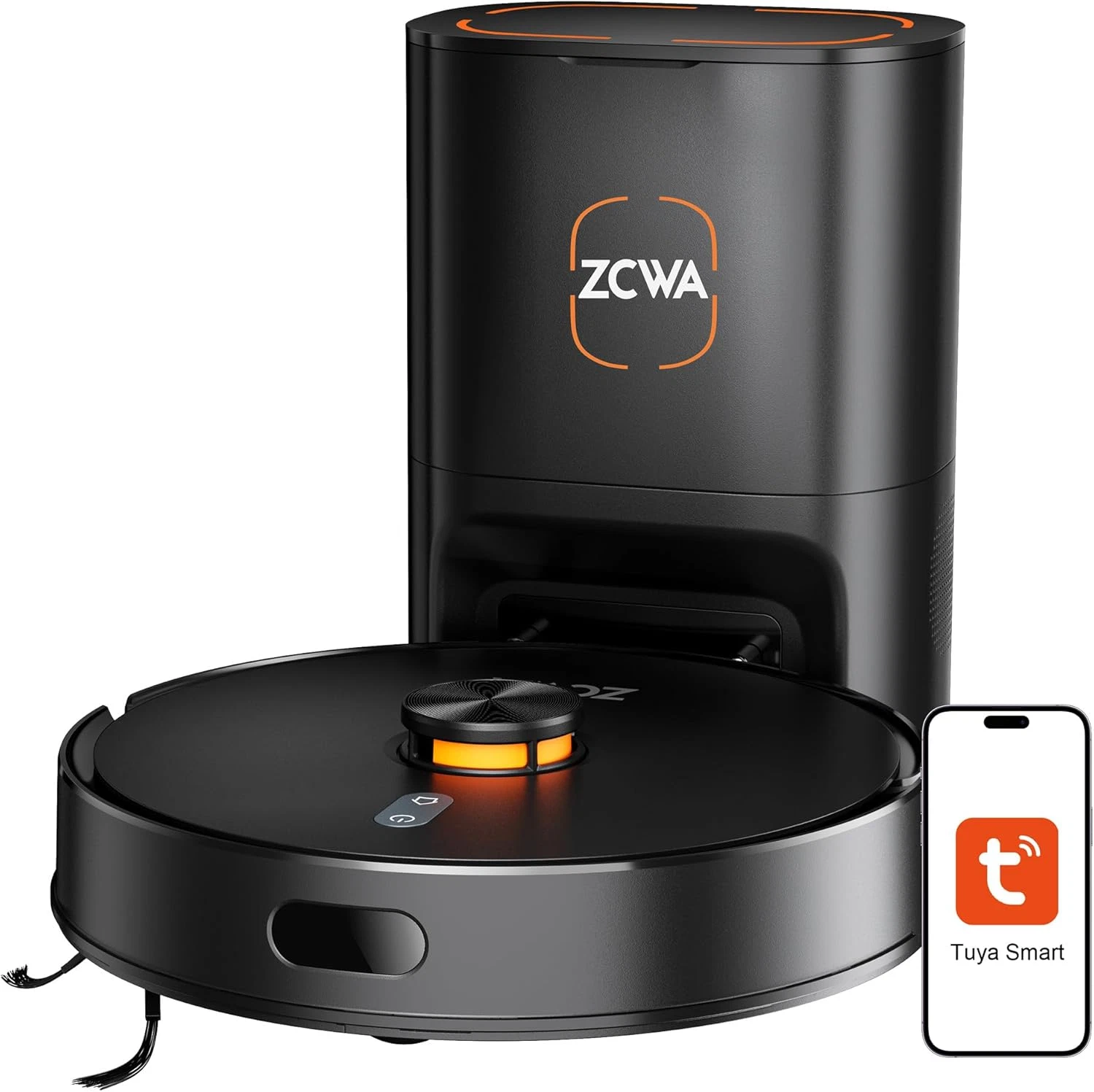 D15S MAX Robot Vacuum & Mop, 10000Pa Suction, App & Wi-Fi Control