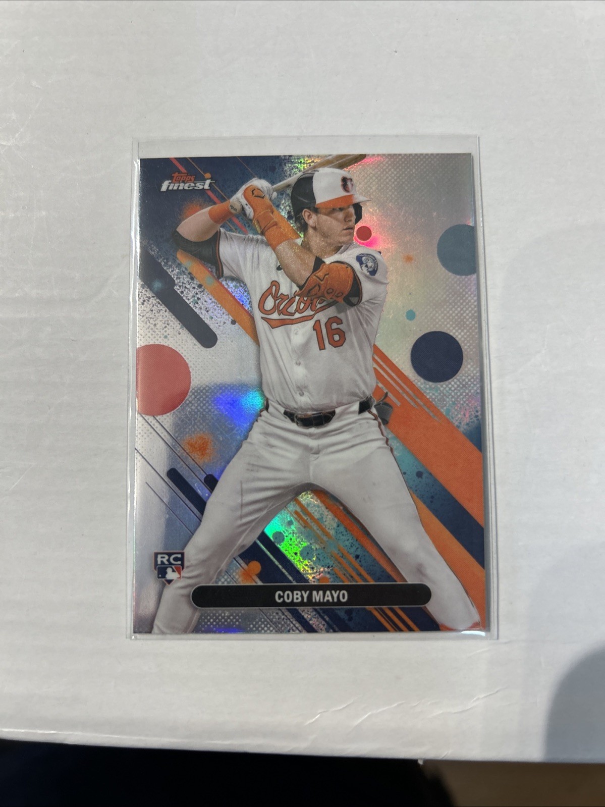 2025 Topps Finest #26 Coby Mayo refractor Common