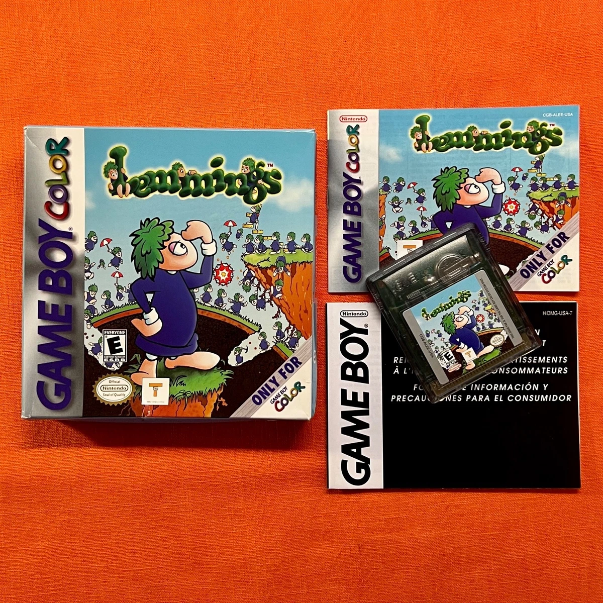 Nintendo Game Boy Color Lemmings Video Games for sale | eBay