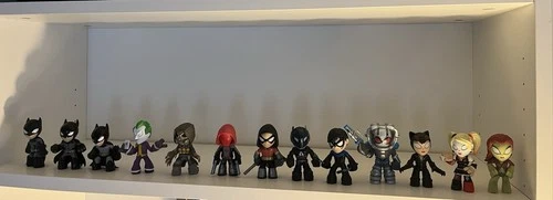 Funko Mystery Mini DC Batman Arkham Knight Vinyl Figure 3" FULL SET