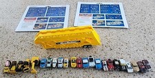 Vintage 1988 Micro Machines Lot Of 23 And Just The Hauler.
