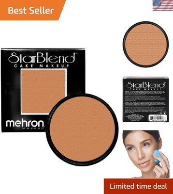 Cruelty-Free StarBlend Cake 2 oz in Light Tan - Long-lasting Body Art Powder