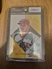 2021 Topps Gallery - Modern Artists Mike Trout #MA-16