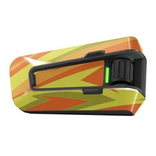 For Cardo Packtalk Edge Protection Sticker Decal Orange Stripe