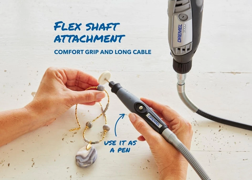 Dremel 3000 Rotary Tool 130 W, Multi Tool Kit with 1 Attachment 25 Accessories - Image 4 of 4
