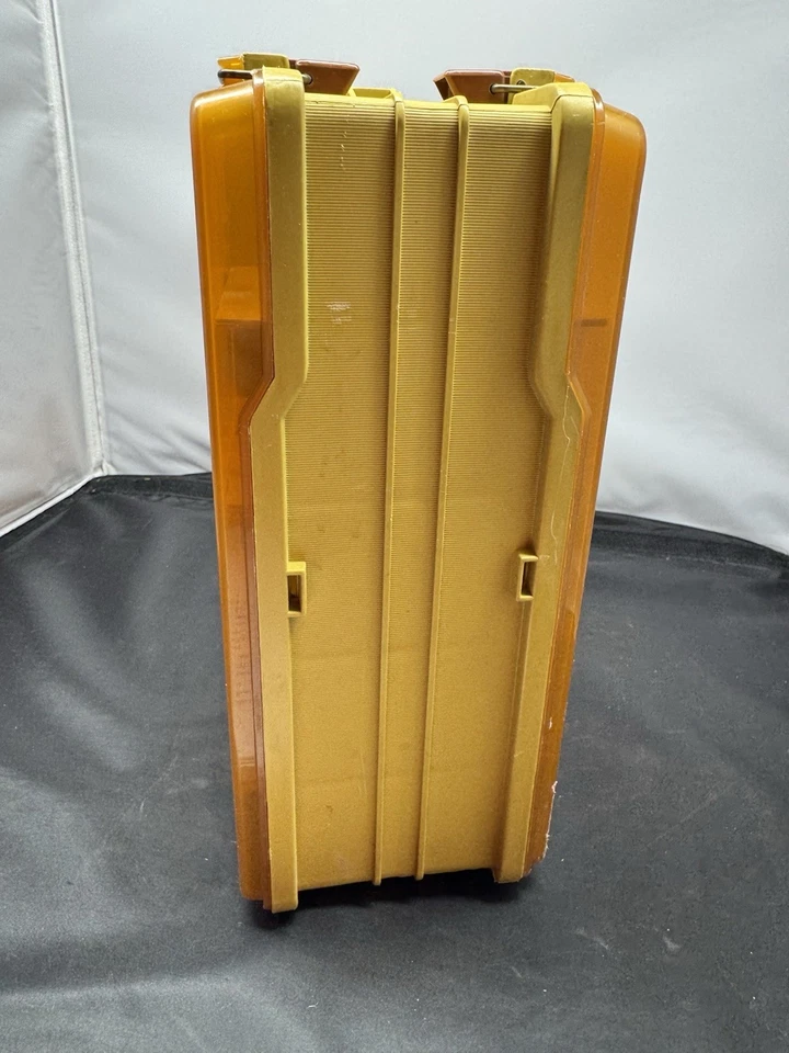 Caja Aparejos Plano Magnum Modelo 1162 Vintage Doble Cara Pesca Exterior Usada Foto 2 de 4