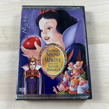 Snow White and the Seven Dwarfs DVD 2001 Platinum Edition 2-Disc Disney THX