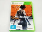 Mint Disc Xbox 360 Remember Me - Inc Manual