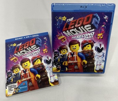 The Lego Movie: The Second Part (Blu-ray + DVD, Slipcover, 2019) NEW SEALED!