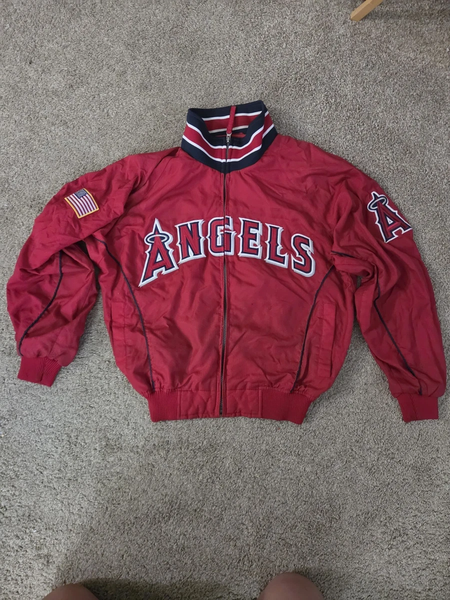マジェスティク　MLB エンジェルス ジャケット Majestic Anaheim Angels MLB Jackets for sale | eBay