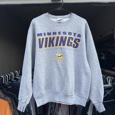 Minnesota Vikings crewneck sweatshirt classic style QT5277