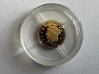 Double Eagle 1861 - .585 Gold - 0.5g - Certificate - Bargain!!!