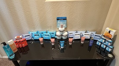 Neutrogena Skincare Lot 34 Pcs Hydro Boost Makeup Wipes Cleanser Acne Lip Balm
