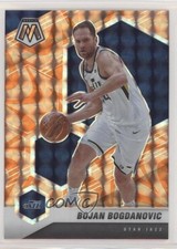 2020-21 Panini Mosaic Reactive Orange Prizm Bojan Bogdanovic #187 2l4