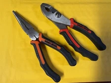 Black & Decker 6" Combination Slip Joint Pliers and Needle Nose Pliers