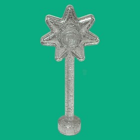 Lego Duplo White Glitter Star Wand for Castle 4826 4821 4828 9131 #DX1