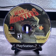 War of the Monsters Demo Disc (Sony PlayStation 2, PS2) Authentic, disc only