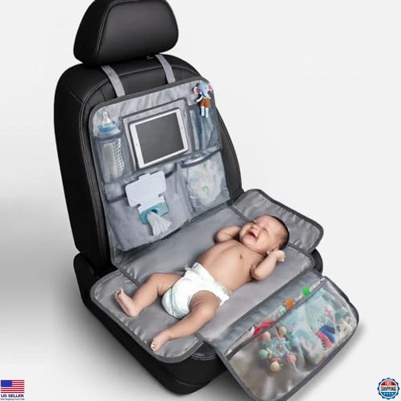Portable Diaper Changing Station for Car | Lightweight Travel Pad with Pockets
Opens in a new window