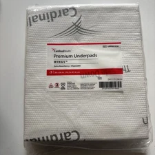 Pack Of 5 Adult Bed Pad Disposable Underpads 30x36" Cardinal Health