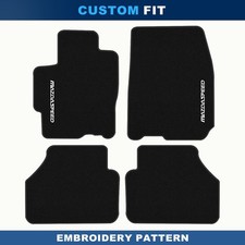 For Mazda Protege5 Bj 2001-2004 Quality Black Velour Carpet Car Floor Mats