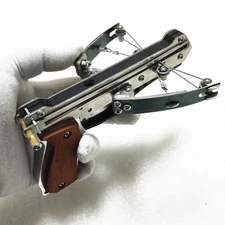 STAINLESS STEEL SHOOTING V25 WIRE BOWSTRING SPLIT SLINGSHOT INDOOR SHOOTING MINI