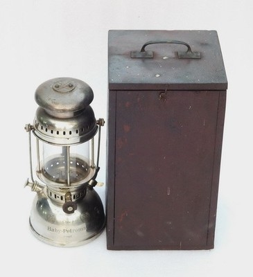VINTAGE ANTIQUE RARE ALL BRASS BABY PETROMAX 821 KEROSENE PRESSURE