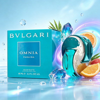 Omnia Paraiba by BVLGARI 2.2 oz / 65 ml EDT Spary Perfume for Women New Sealed