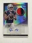2024 Topps Midnight Drake Maye Auto Patch /25 Moonrise 2 Color Rookie