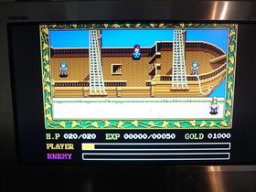 Ys Book 1 & 2 (Turbografx-16 CD, 1990, Nihon Falcom, Complete)