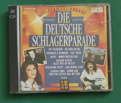 Die deutsche Schlagerparade 3/95 Doppel - CD SEHR GUT !