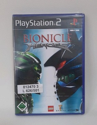 Bionicle Heroes (Sony PlayStation 2) PS2 Spiel Mit Anleitung PAL Sealed Lego Neu
